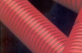 TUBAZIONI ENOLOGICHE. Tubo flessibile in PVC plastificato con spirale di rinforzo in PVC rigido antiurto.  